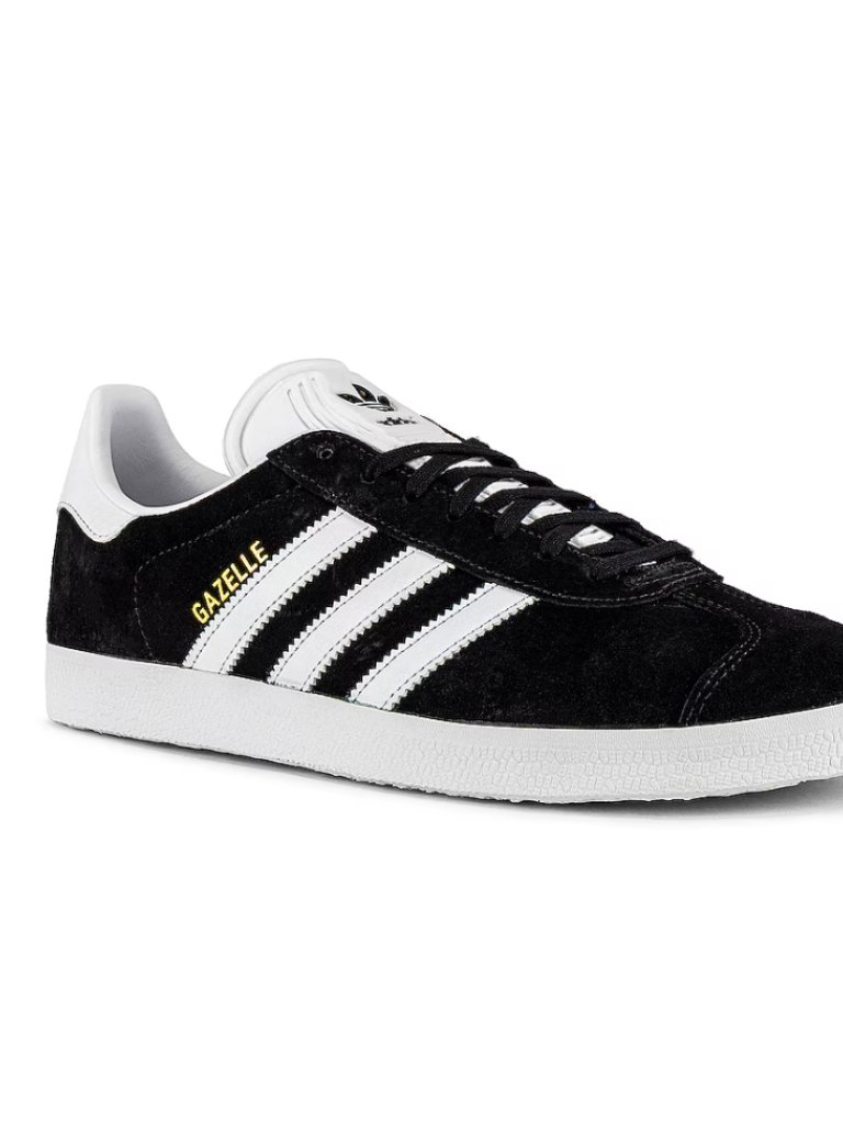 Men's 9 Black & White Adidas Gazelle Sneakers
